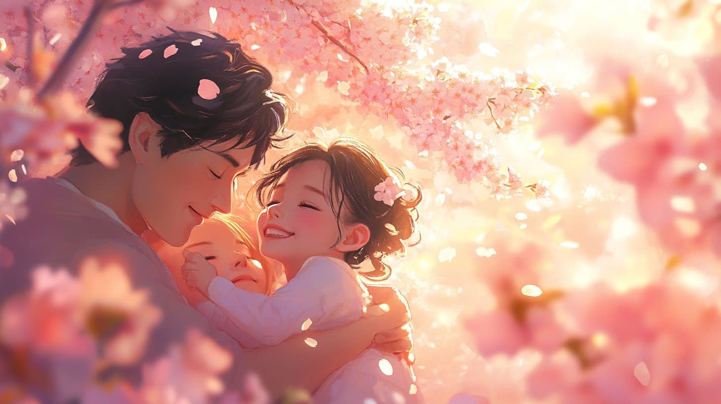 月間優秀賞「桜の下で約束をー娘たちの幸せを誓う」